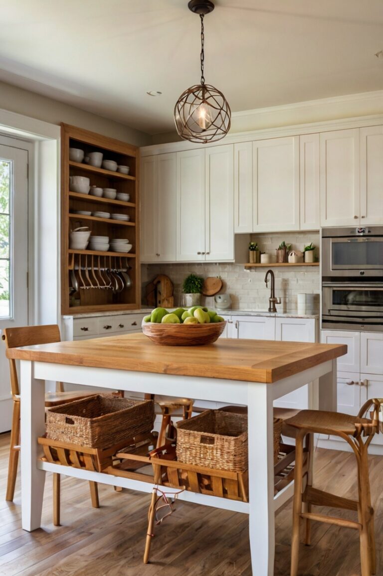 Transform Your Kitchen: 13 Stunning Table Colors That Look Amazing With White Cabinets