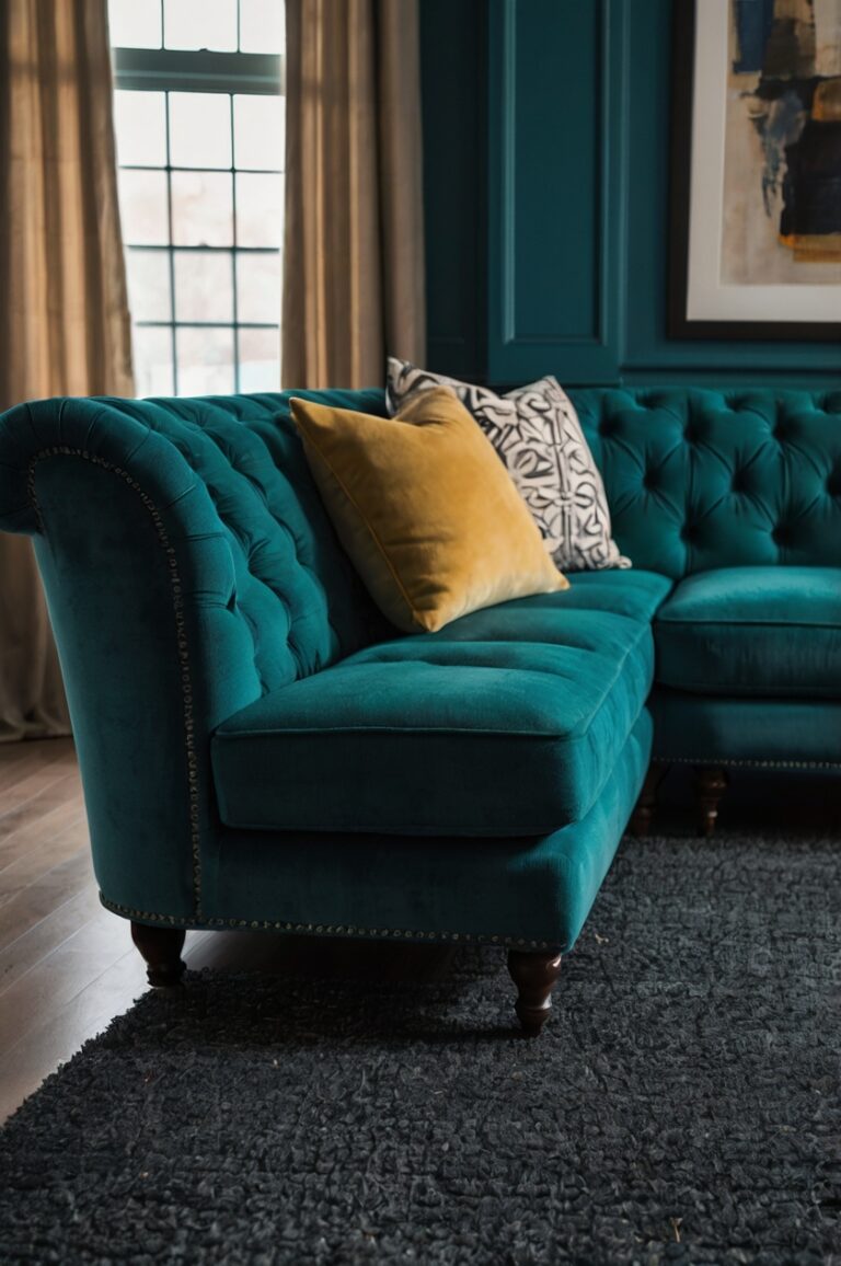 Teal Sofa Styling: 12+ Carpet Colors Interior Designers Love!