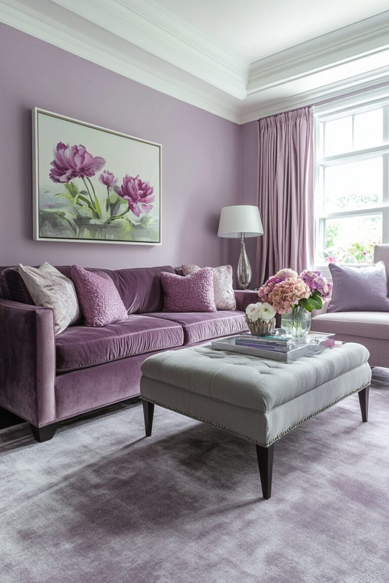 9+ Carpet Ideas for Lilac-Walled Rooms