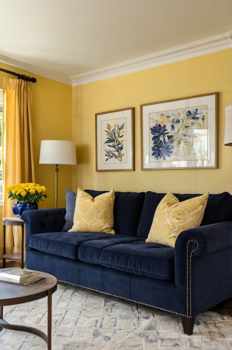 Finding Your Ideal Sofa: 6+ Colors That Complement Light Yellow Walls
