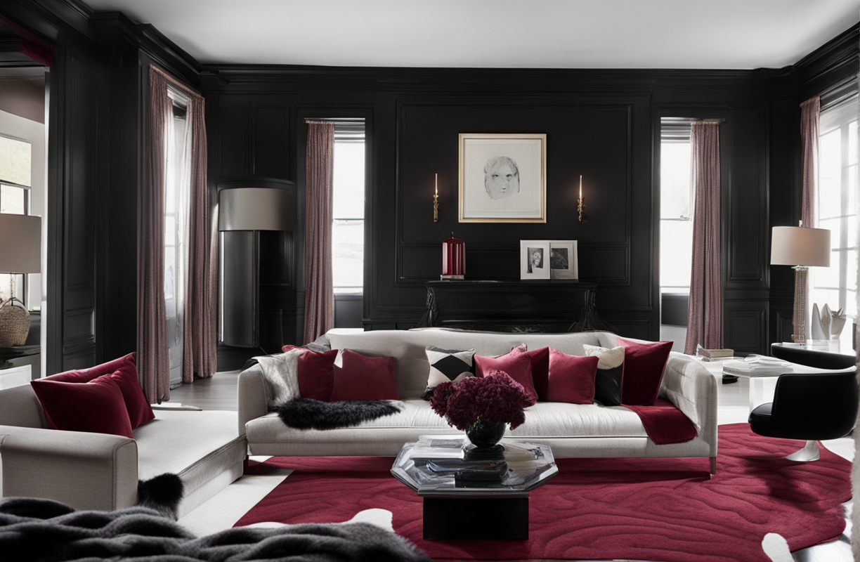 Green Carpet Color Ideas that Go with Black Trim