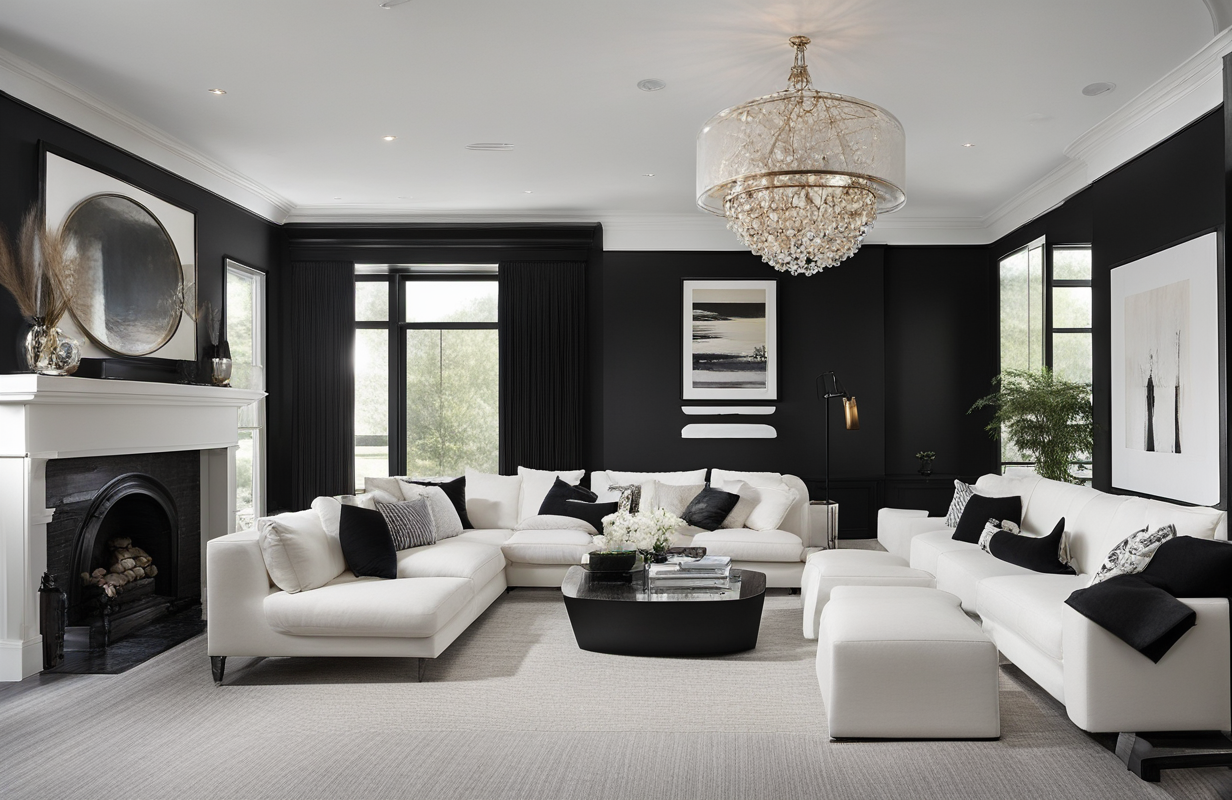 Ivory Carpet Color Ideas that Go with Black Trim