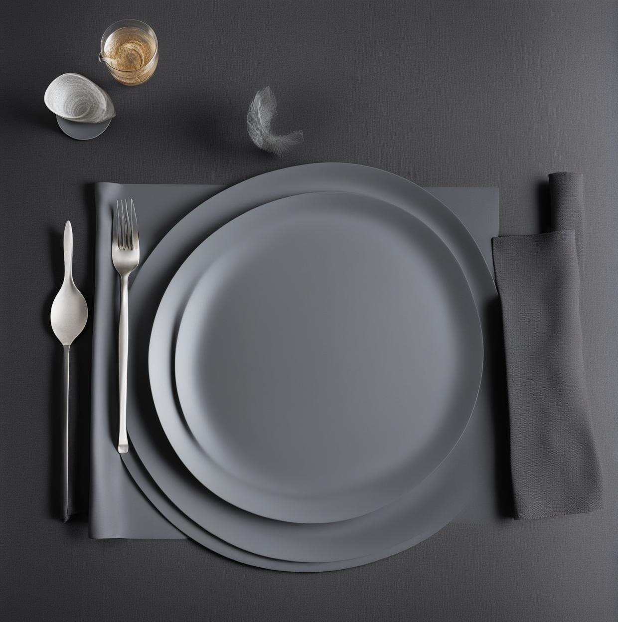 What Color Placemats for a Black Table?