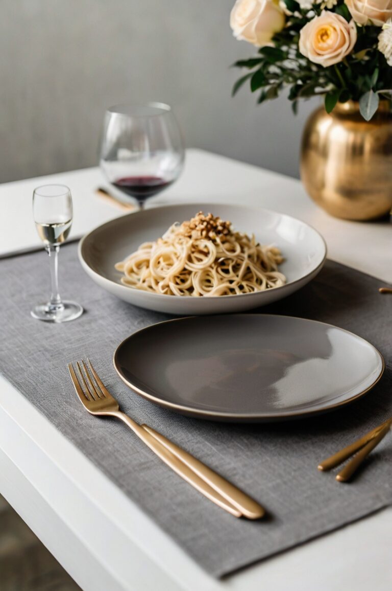 Dining in Style: 10+ Perfect Placemat Colors for Your White Table”