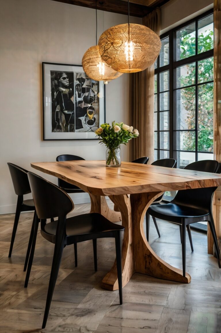 Make Your Black Chairs Pop: 7+ Table Colors That Create Pinterest-Worthy Spaces