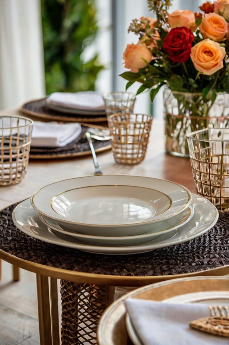 Setting the Perfect Round Table: 12+ Placemat Shapes That Will Wow Your Guests