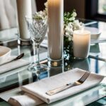 8+ Eye-Catching Placemat Colors That Transform Glass Tables