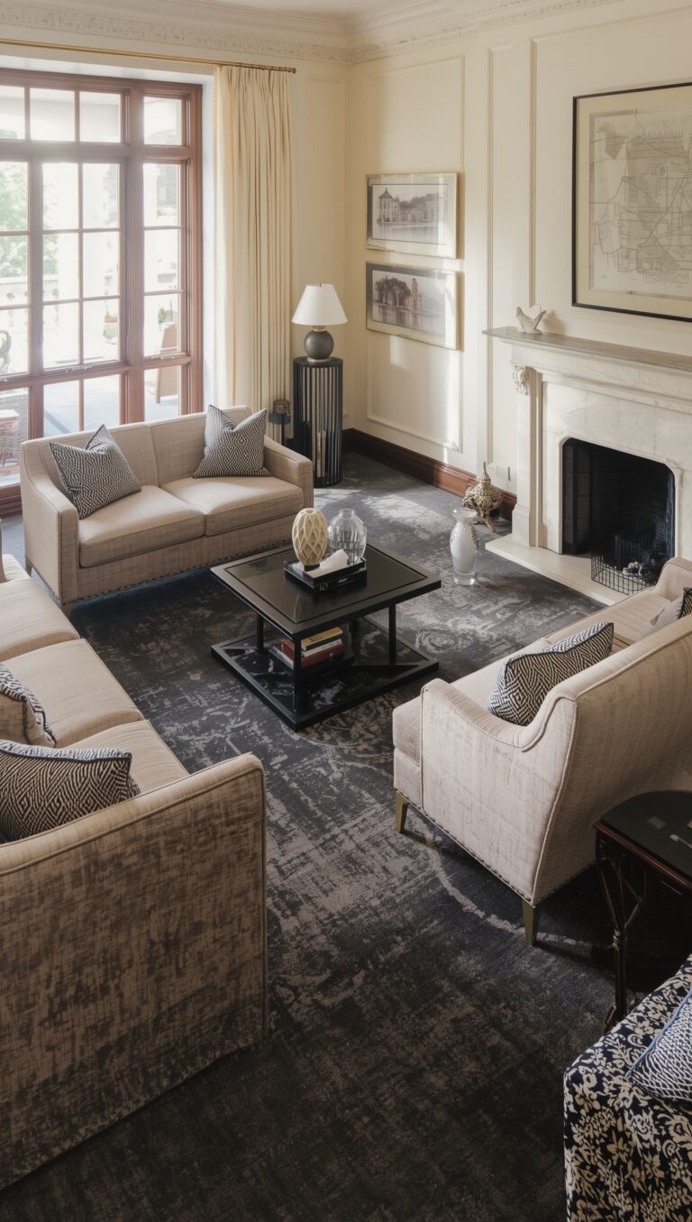 People Are Stunned How Luxurious Cream Walls Look With These Carpet Colors