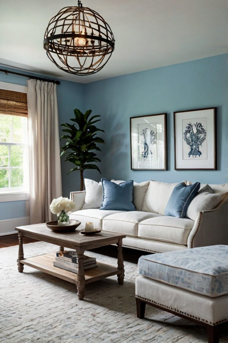 Light Blue Walls? Here Are  5+ Gorgeous Sofa Colors to Complete Your Room