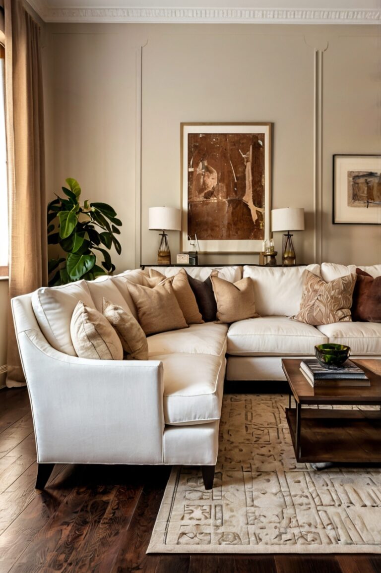 Dark Brown Floors? Here Are 7+ Sofa Colors That Will Complete Your Room