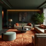 Transform Your Space: Stunning Carpet Colors That Make Dark Green Walls Pop!