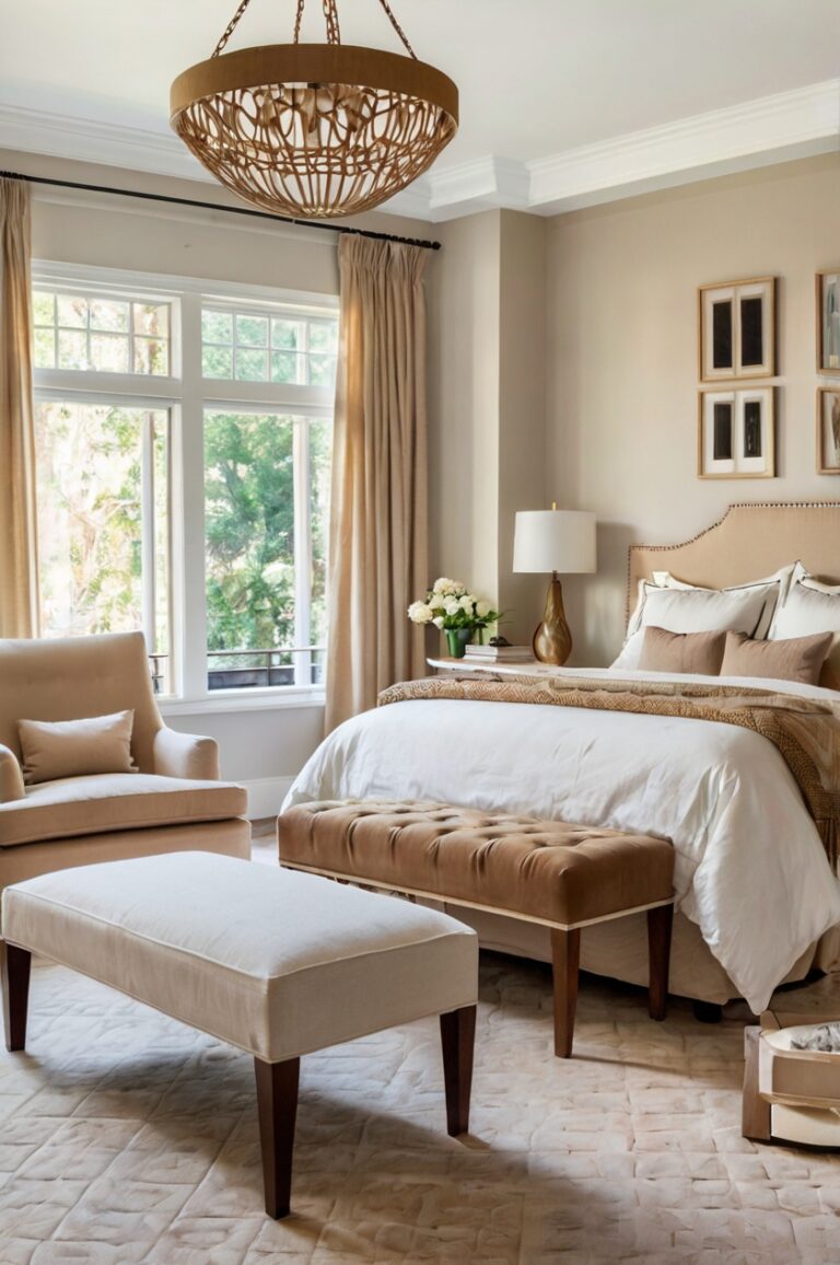 Unlocking Bedroom Potential: 13 Stunning Furniture Colors That Transform Your Beige Upholstered Bed