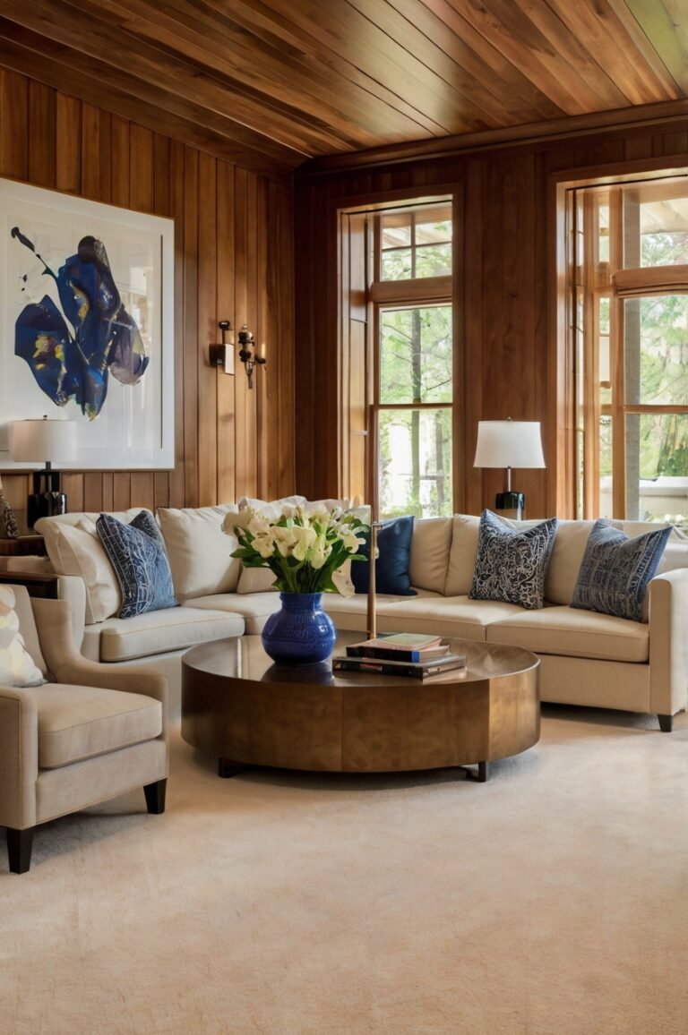 Warm & Cozy: Best Carpet Colors for Your Wood-Paneled Room