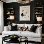 Dark and Dramatic: 8+ Furniture Colors to Match Your Black Walls
