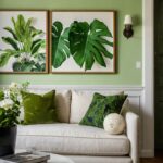 The Ideal Furniture Colors for Your Green Walls