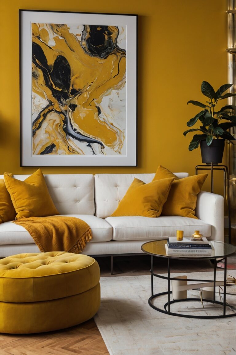 Decorating With Mustard: Furniture Color Combinations That Work