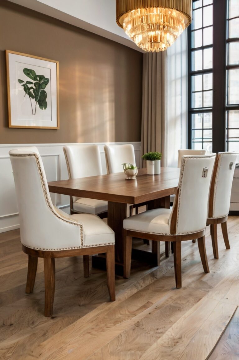Sitting Pretty: 11+ Chair Color Ideas for Your Light Brown Table