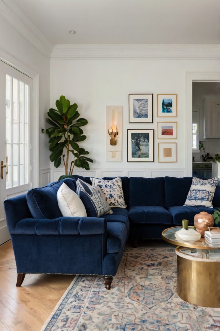 White Walls? Here Are 8+ Sofa Colors That Will Complete Your Room