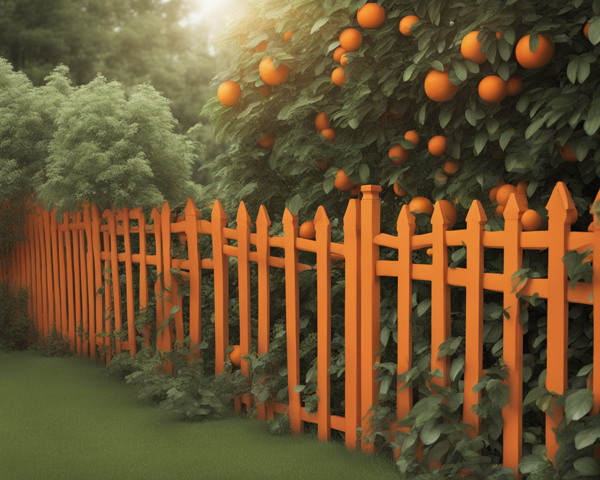 most popular colors to paint fence