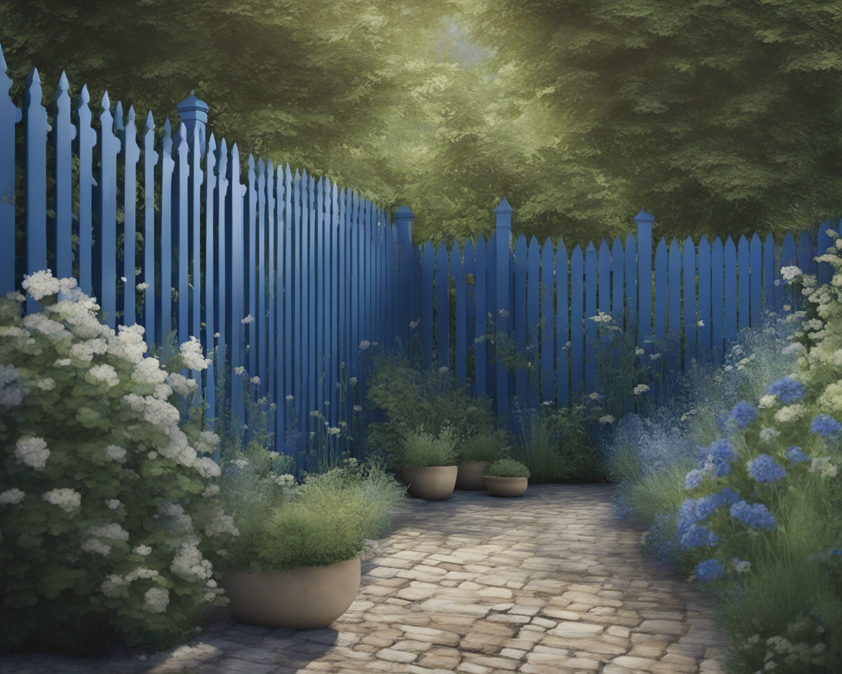 most popular colors to paint fence