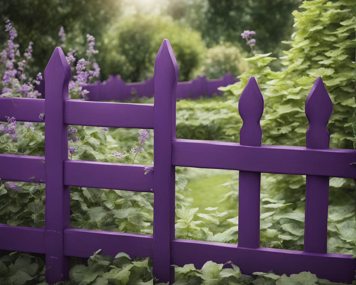 most popular colors to paint fence
