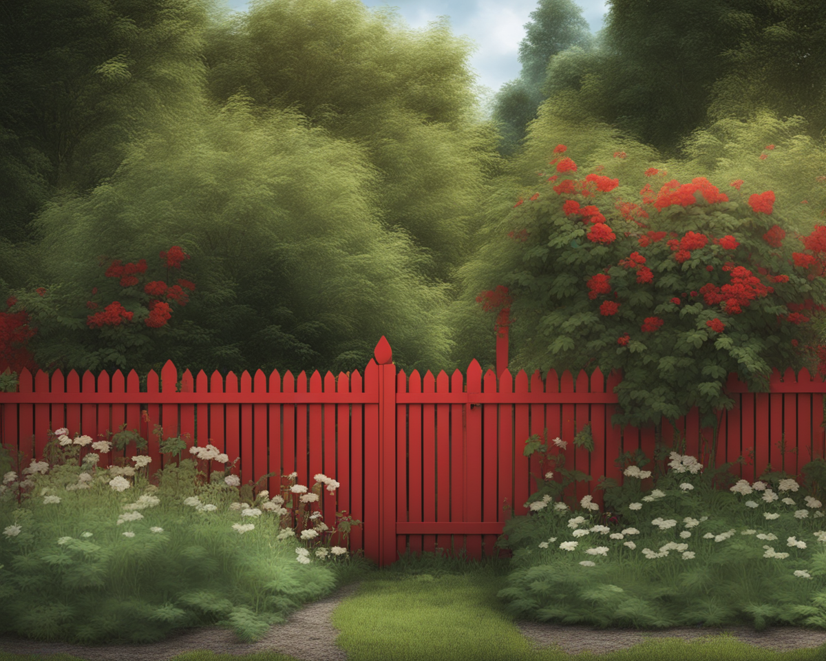 most popular colors to paint fence