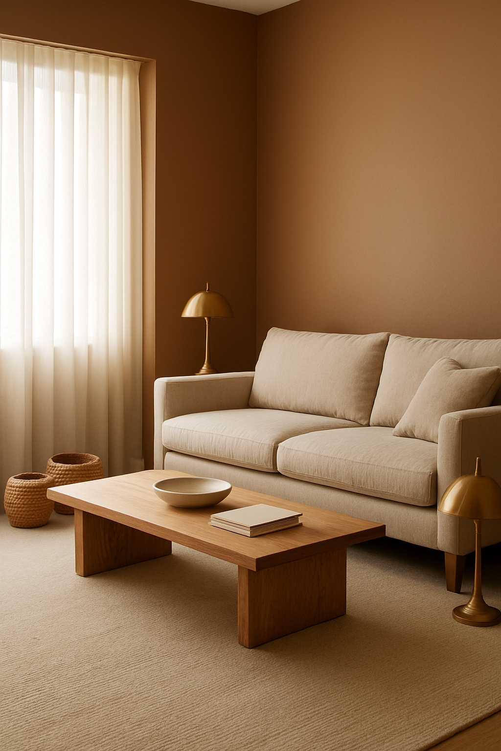 Decorating Dilemma Solved: 7+ Carpet Colors For Brown-Walled Rooms