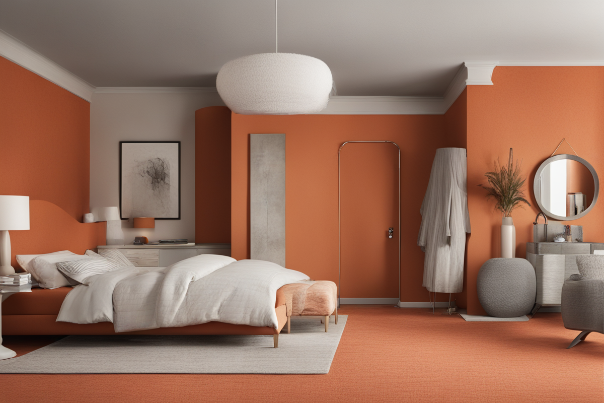Top 15 Carpet Colors for Terracotta Orange Walls?