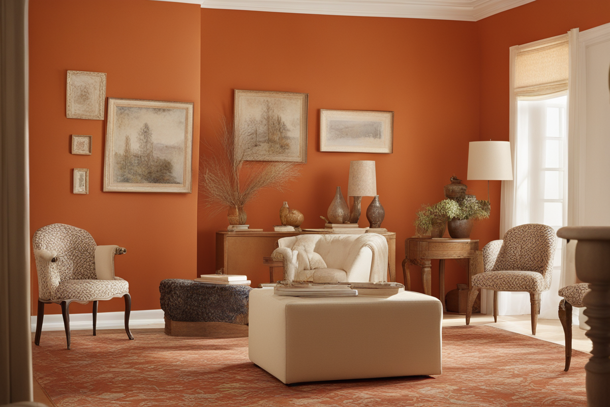 Top 15 Carpet Colors for Terracotta Orange Walls?