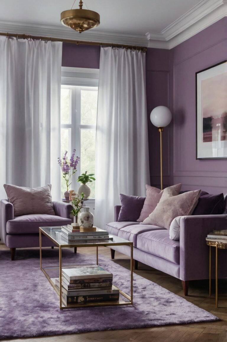 Light Purple Walls? Here Are Curtain Colors That Actually Work