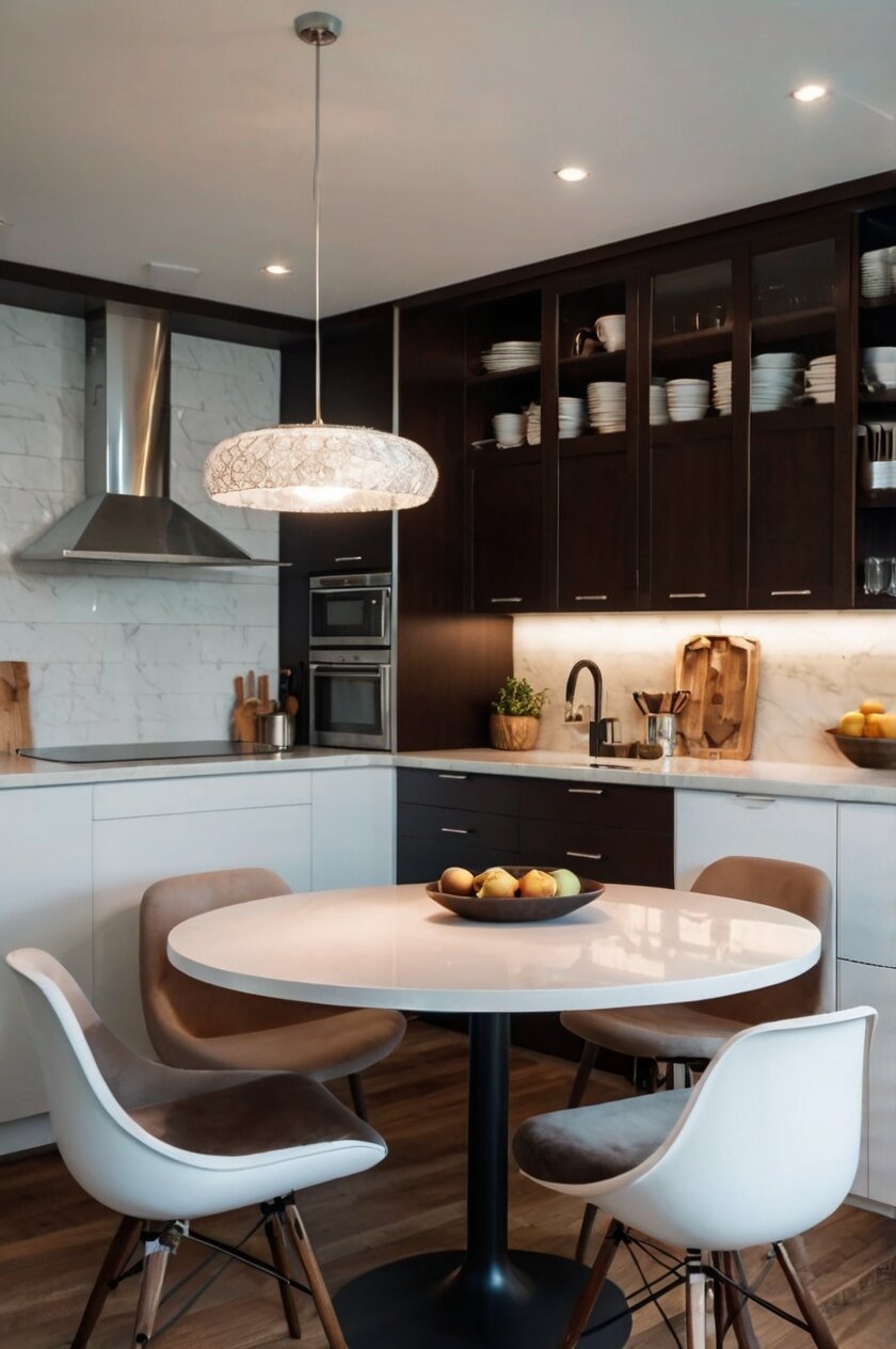 Kitchen Coffee Color Kitchen Design Made Easy: Table Colors That Complement Espresso ...