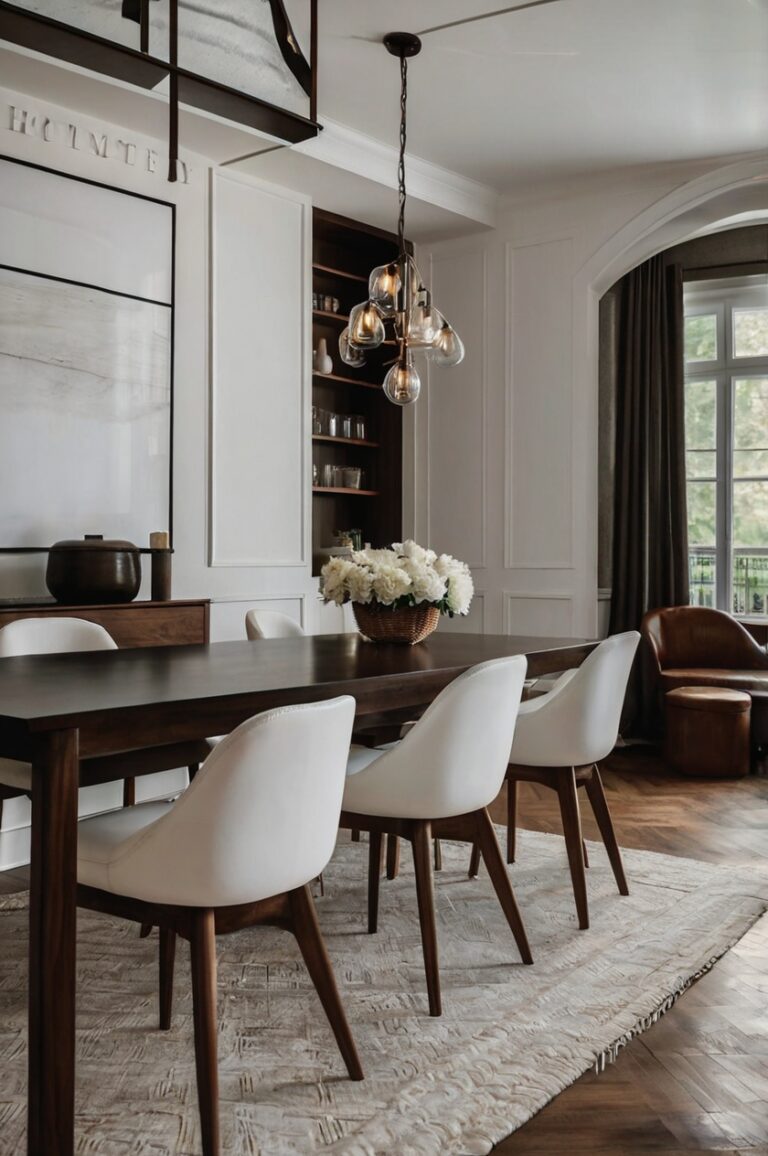 Perfect Chair Colors to Match Your Dark Brown Table Like a Pro