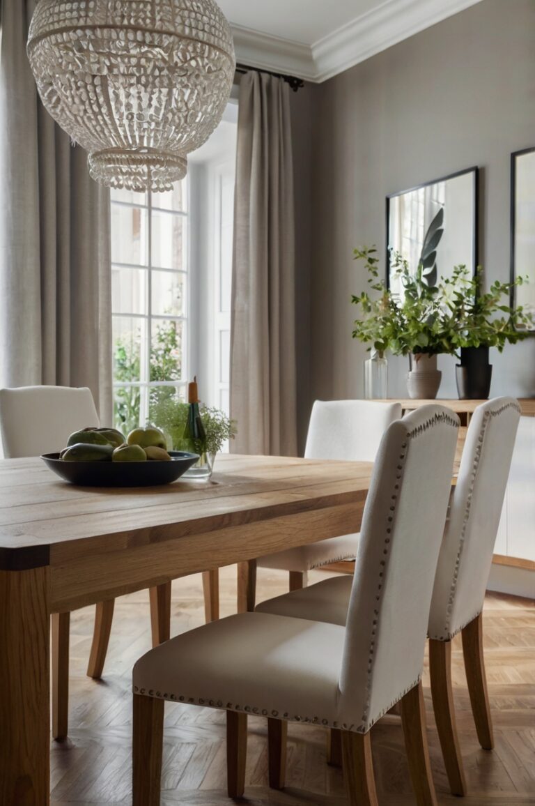 Choosing Chair Colors for Your Oak Dining Table