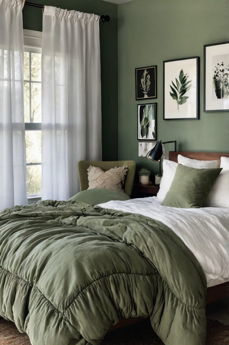 Create Your Dream Bedroom: 12 Perfect Curtain Matches for Sage Green Comforters