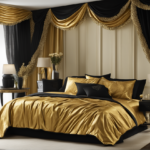 19+ Bomb Comforter Colors for Your Black Curtains