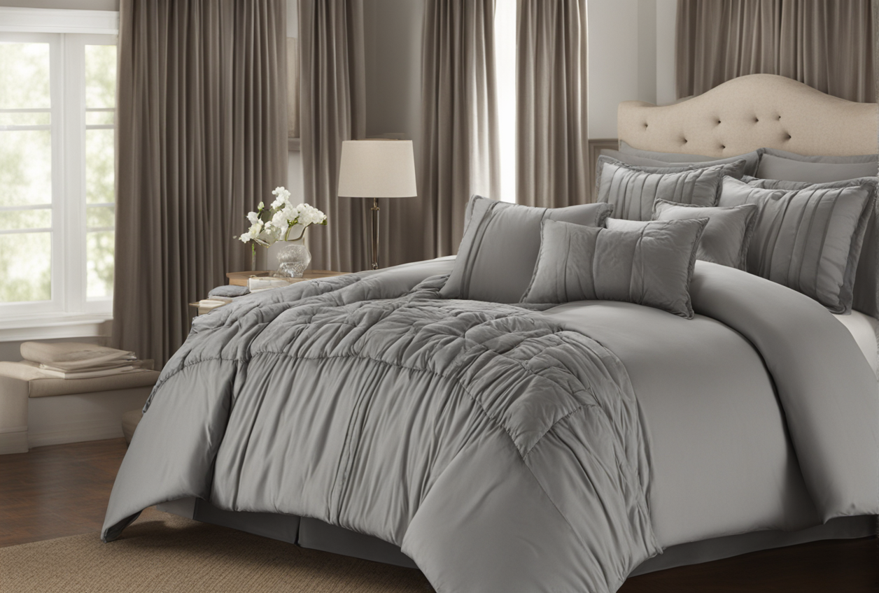 what-color-comforter-goes-with-brown-curtains