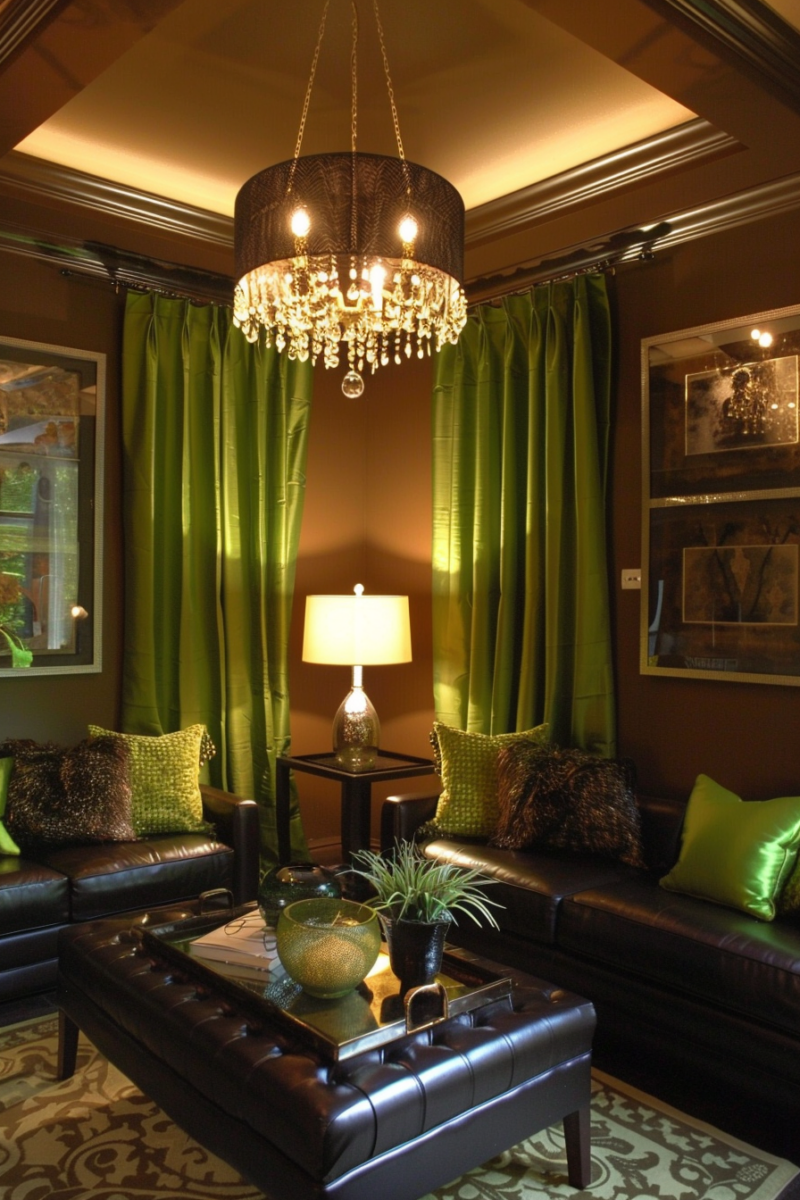 curtains with mocha walls