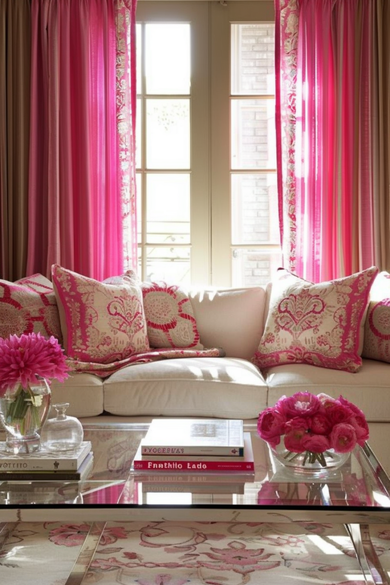 curtains with mocha walls