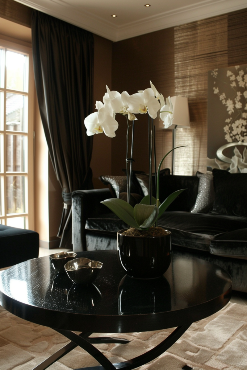 curtains with mocha walls