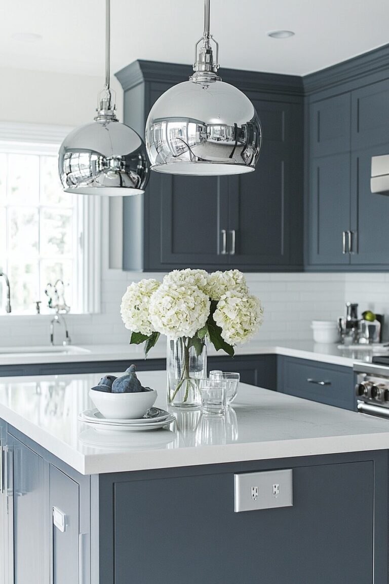 Jaw-Dropping Colors That Make Gray Cabinets Pop: 8+ Wall Ideas You’ll ...