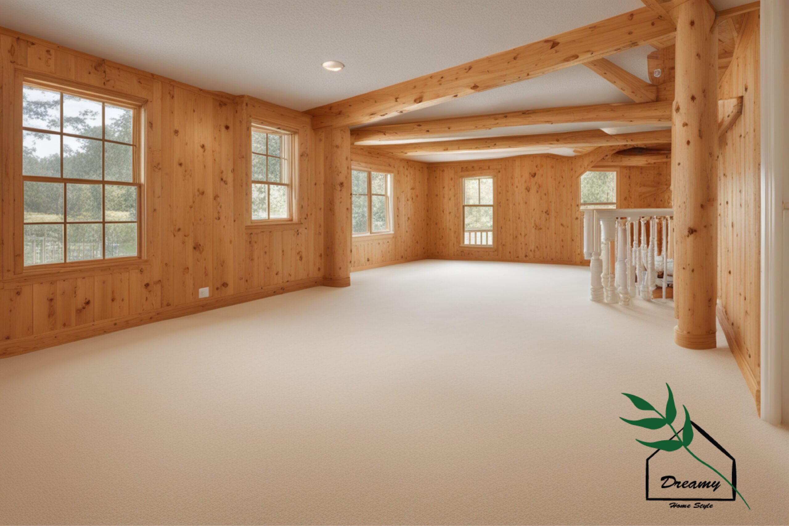 Top 17+ Carpet Colors for Your Knotty Pine Walls