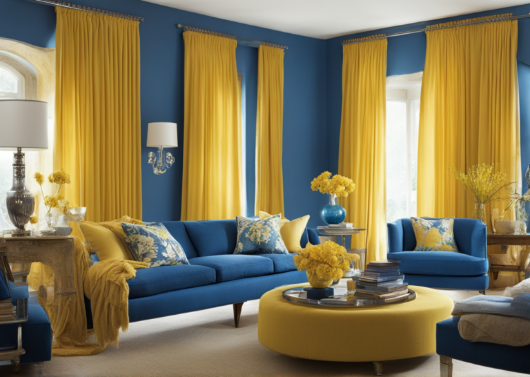 Spicing Up Your Blue Walls: 19+ Best Curtain Colors