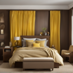 Top 12+ Curtain Colors That'll Jazz Up Your Brown Bedroom