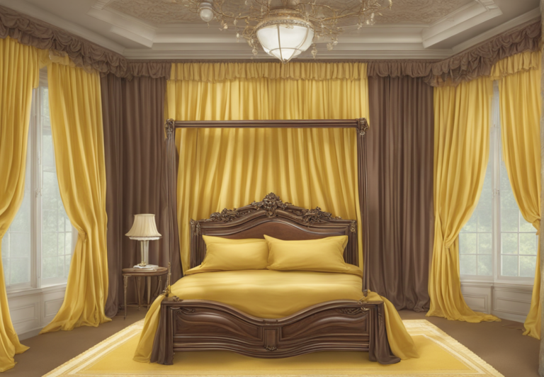 Top 9+ Comforter Colors to Elevate Your Brown Curtains