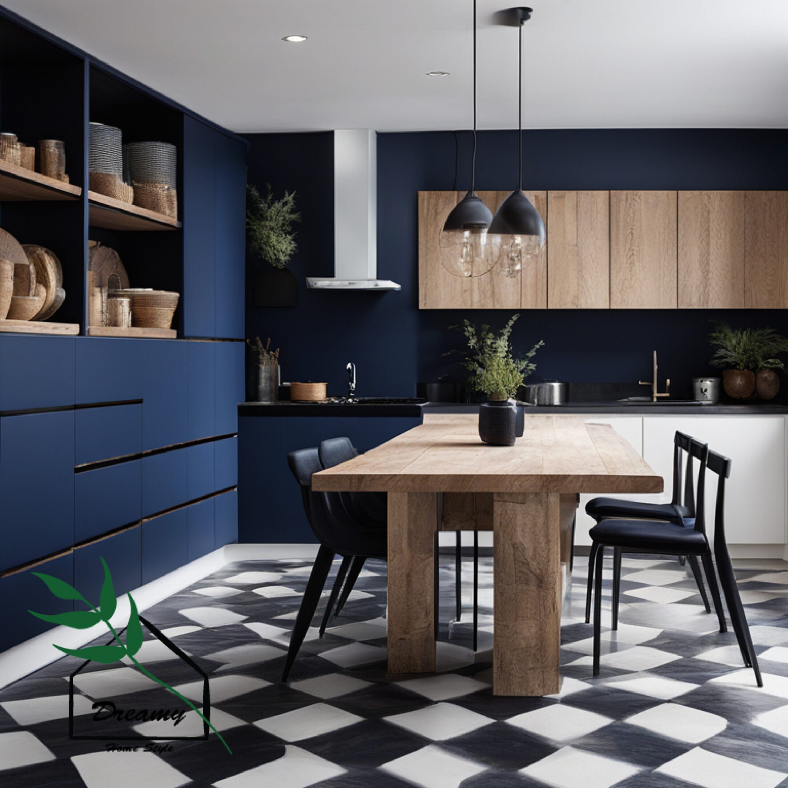 Top 15+ Kitchen Colors with Black Appliances