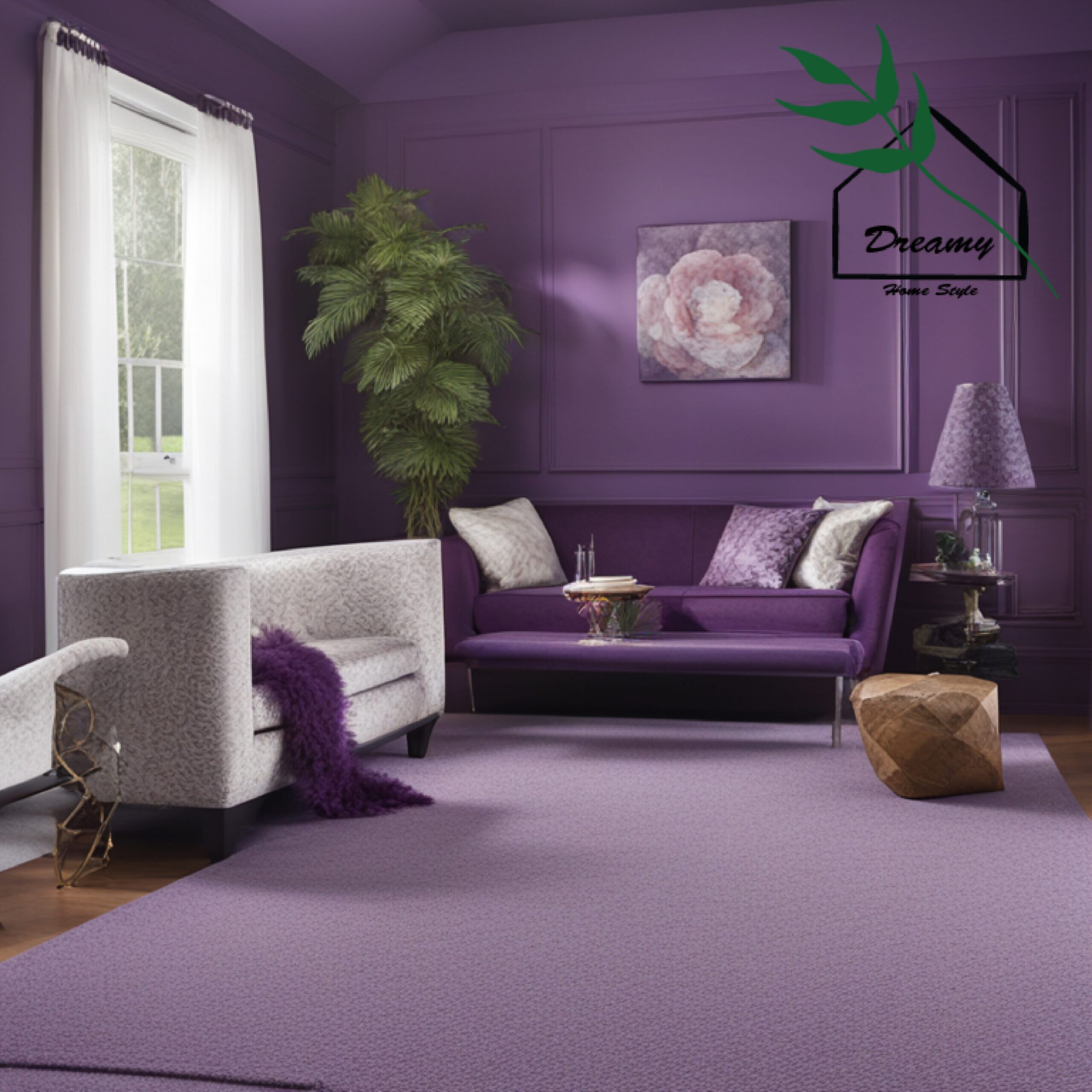 Top 15+ Carpet Colors for Amethyst Purple Walls?