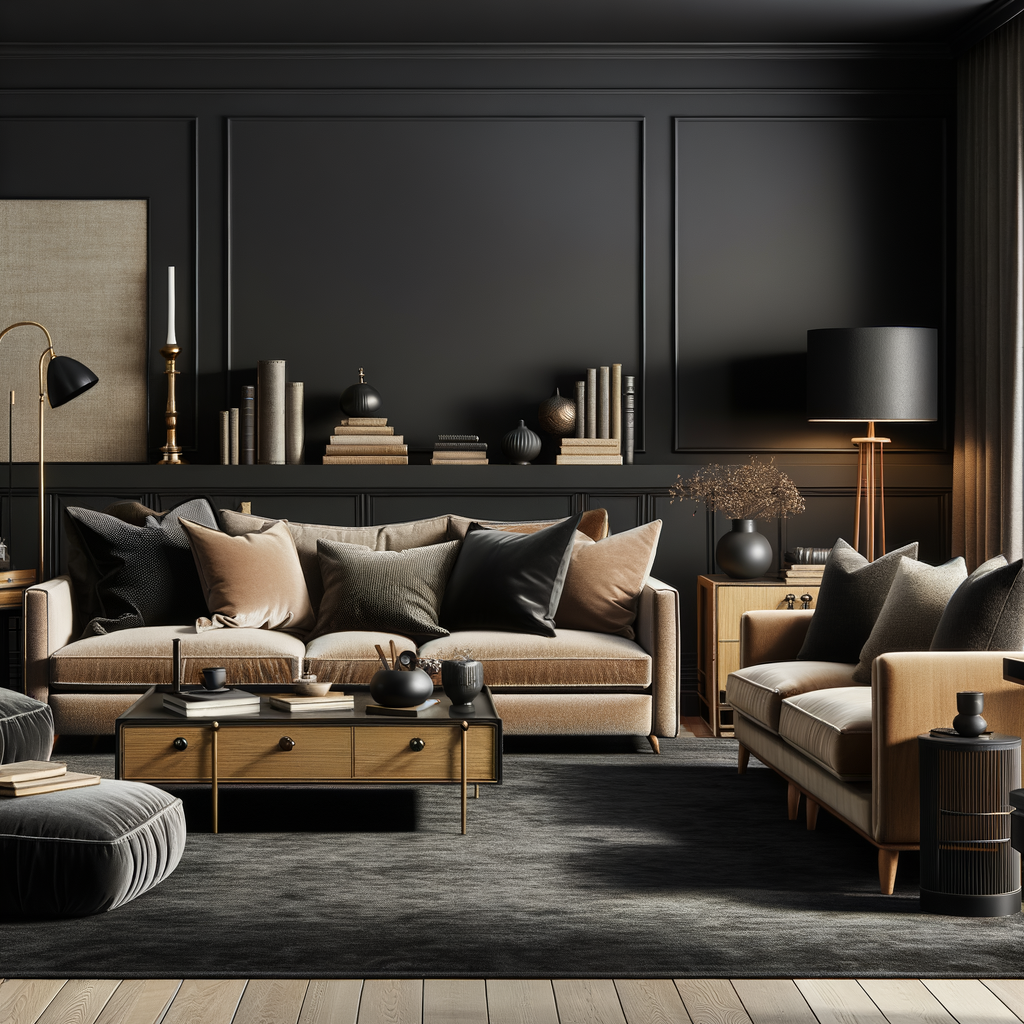 What Color Walls Go With Dark Brown Furniture