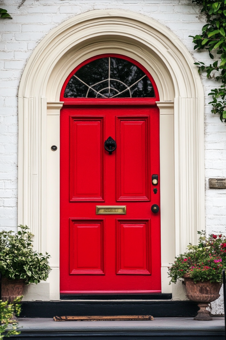 Red Front Door Ideas That Will Make Your Home the Envy of the Neighborhood!