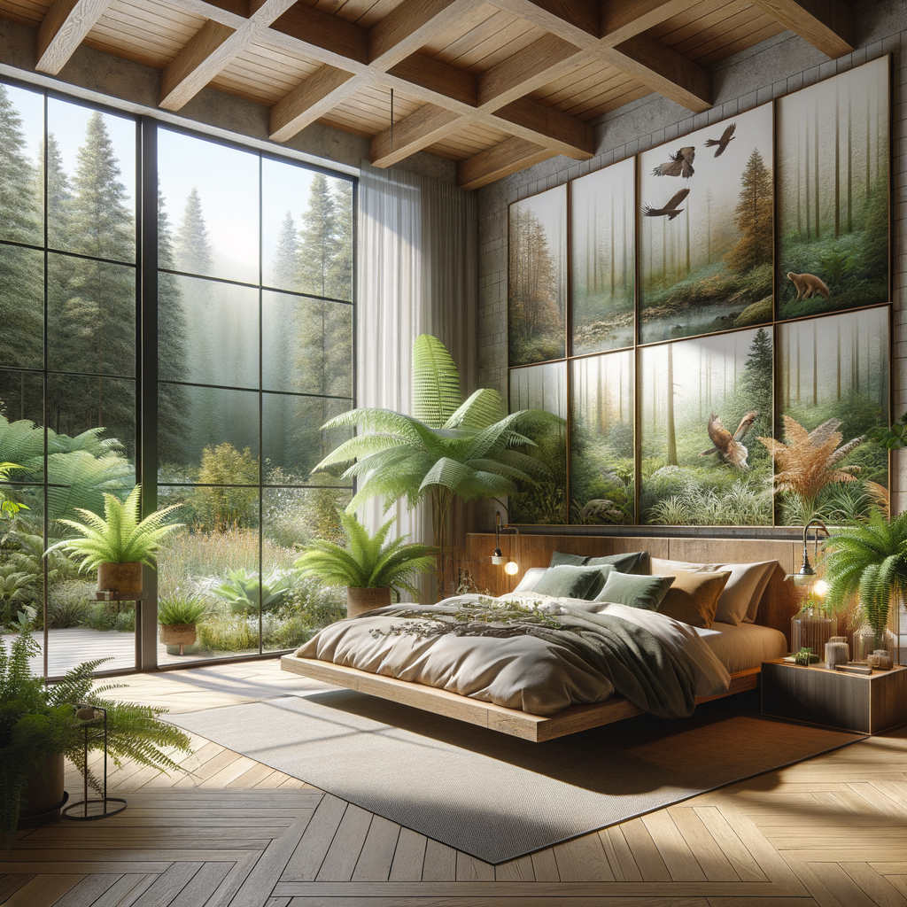nature bedroom idea