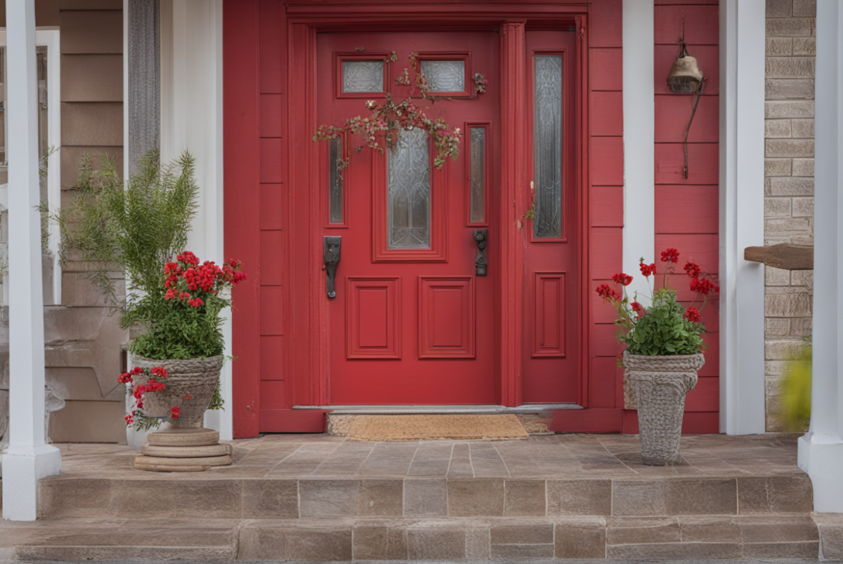 Should Your Front Door Be the Same Color Inside and Out?